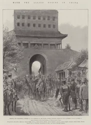 Avec les forces alliées en Chine